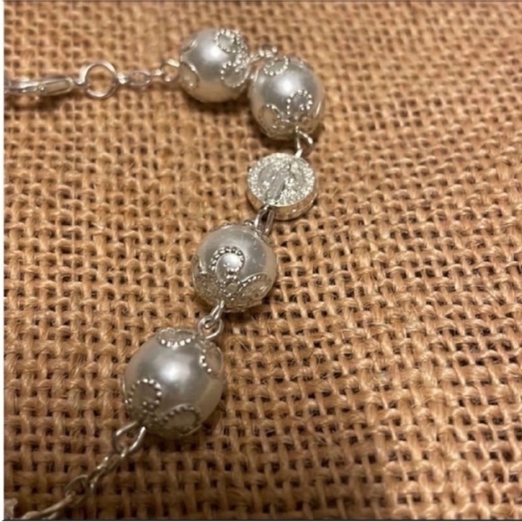 Catholic Religious Bead Cross Bracelets Rosary Sacred Heart of Mary New - Picture 8 of 12